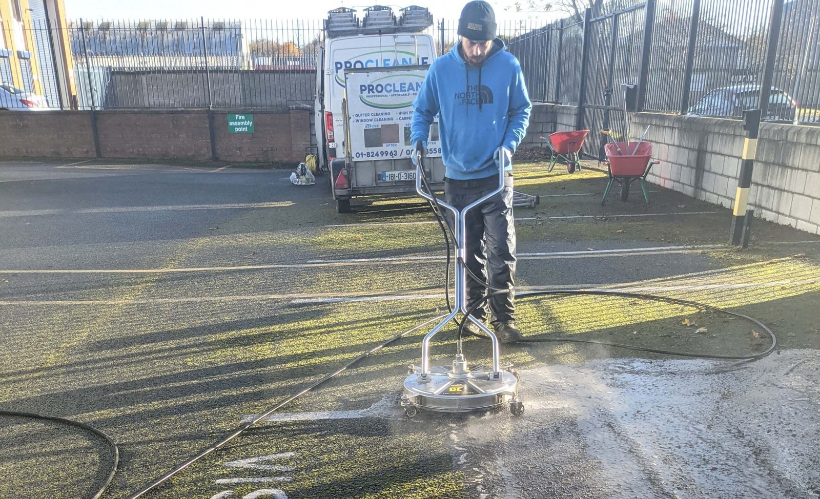 ProClean offers domestic power washing services