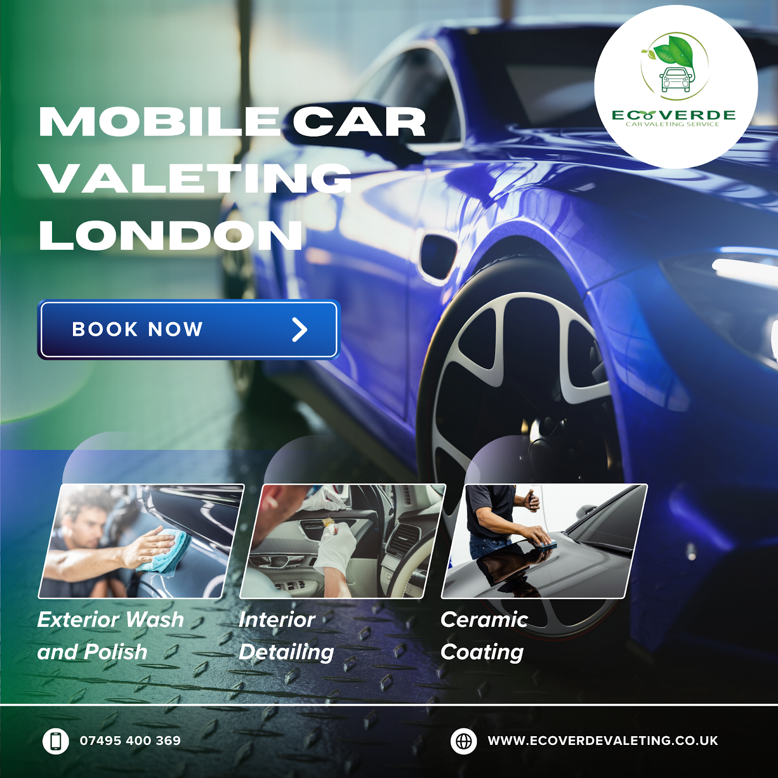 Mobile Car Valeting in London